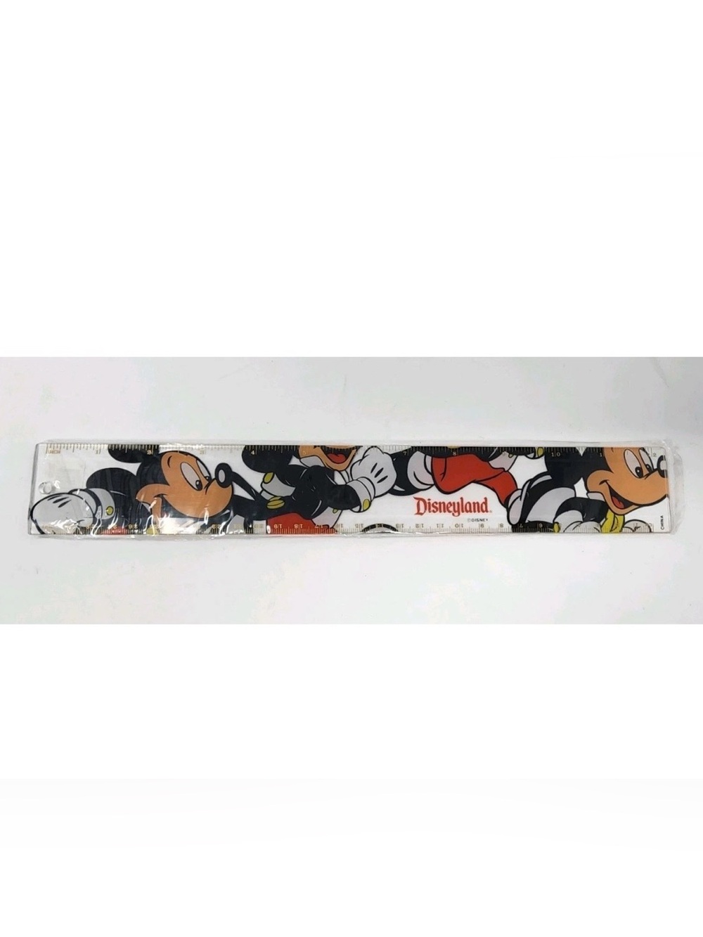 Disneyland Mickey Mouse Souvenir 12 Inch Ruler